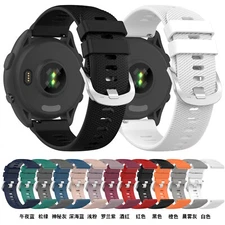 22mm Silicone Strap Watch Band for Garmin Vivoactive 4 / Venu 2 /Forerunner265