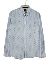 HUGO BOSS Slim Fit Shirt Casual Formal Men Size M