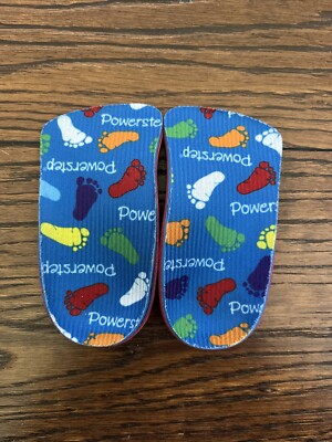 Powerstep Insoles K-C 10-11 Kids Cushioned Arch and Heel Support for Children
