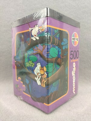 8328 BITE IN FLAGRANTI HEYE PUZZLE 500 PCS 34X48 JIGSAW NEW 1996