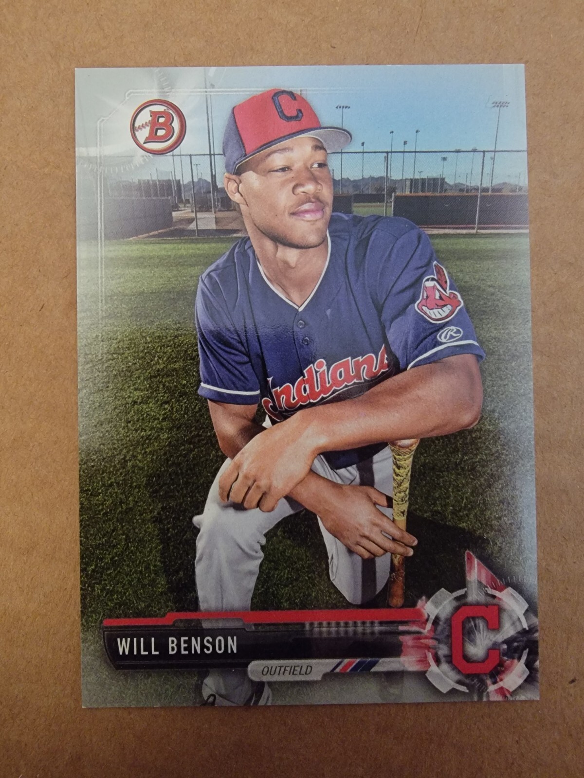 2017 Bowman Draft - Silver #BD-56 Will Benson /499 (RC)