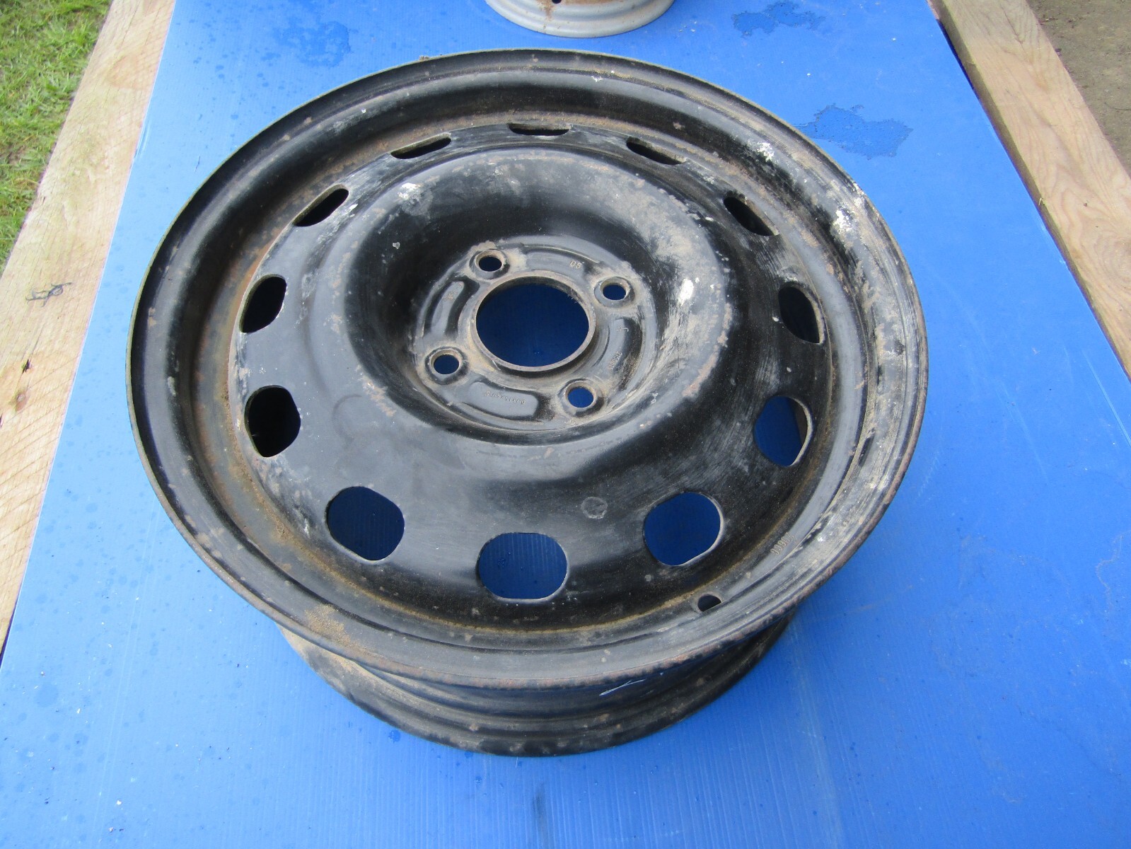 Jante tôle 6.00Jx15 Lemmens en acier renforcé compatible Ford Mondeo 96-00