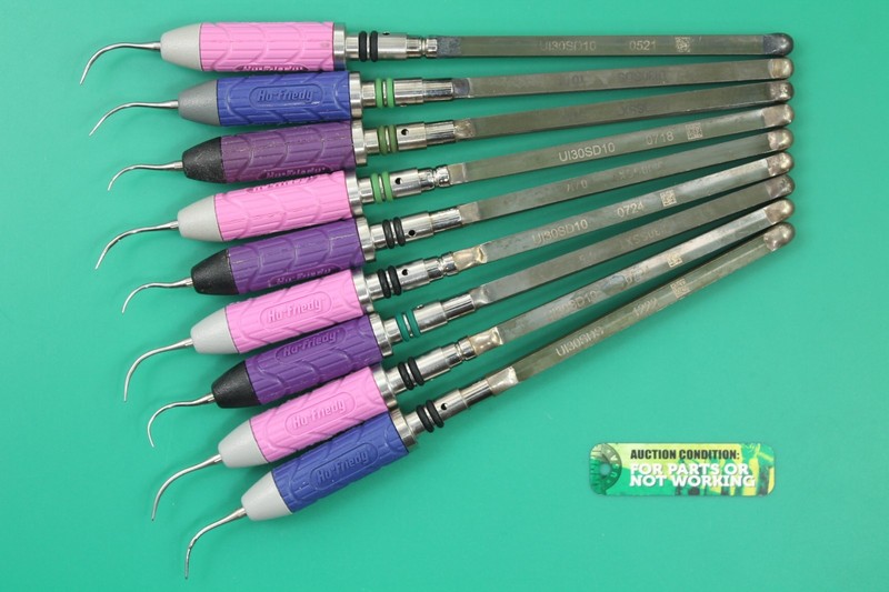 HU-FRIEDY Assorted 30K Scaler Inserts (9pk) - HANDPIECE USA for REPAIR -
