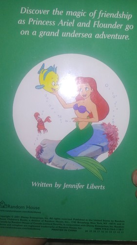 Disney's The Little Mermaid classic storybook. It features Ariel, the titular... - Picture 3 of 3
