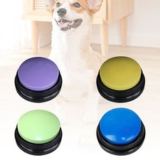 Talking Pet Starter Recordable Speaking Buttons Dog Training Toys JQ