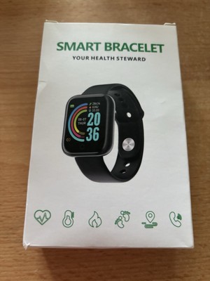 Neu - Fitnessuhr Smart BRACELET your Health Steward schwarz