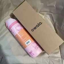 Owala x Hello Kitty 24 oz Pink Rose Quartz Water Bottle Limited Edition