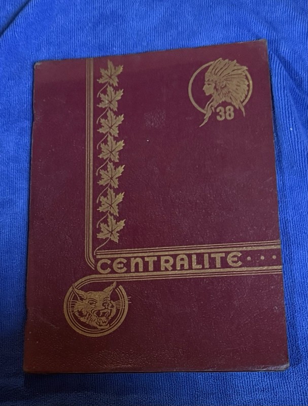 1938 Central High School Yearbook Annual Knoxville TN
