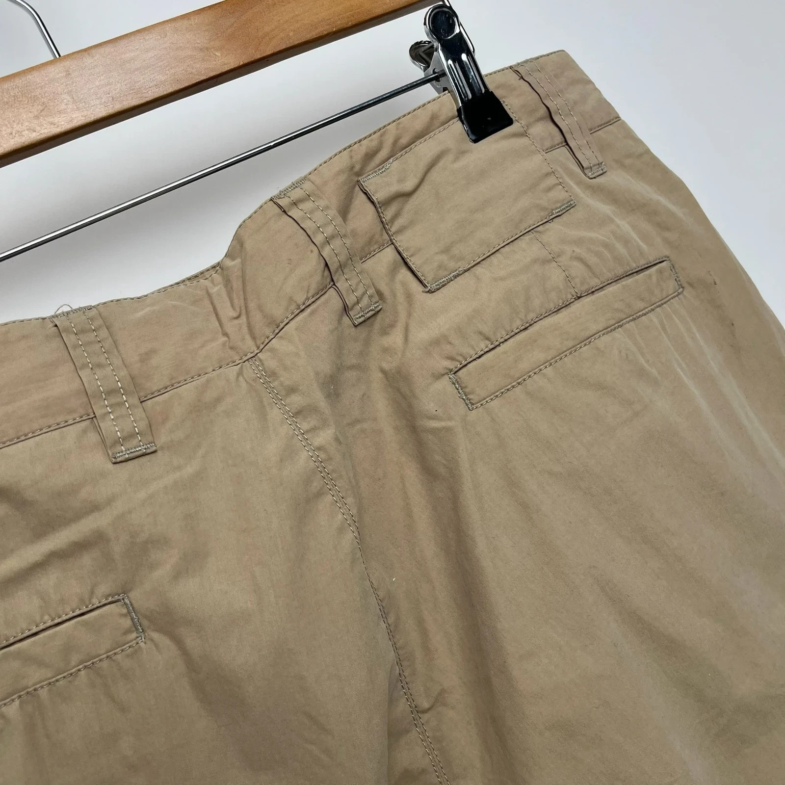 Moncler Beige Cargo Chino Shorts - W33 image 8