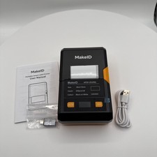 Portable Industrial Label Maker 2" Print Head Bluetooth 2000mAh Thermal Printing