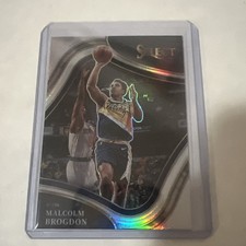 2021-22 Select #259 Malcolm Brogdon Silver Prizm Courtside