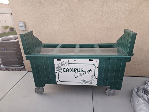 Cambro Food Vending Cart With Wheels