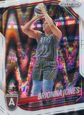 2025 Panini Prizm WNBA White Seismic #107 Brionna Jones, Atlanta Dream