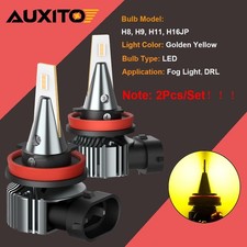 H11 H8 Led Bulbs 3000k Golden Yellow Super Bright Fog Light Drl High Power 2-20x H11 H8 Led Bulbs 3000k Golden Yellow Super Bright Fog Light Drl High Power 2-20x