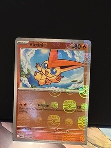 Victini  Master Ball 012/086 - Reverse Holo - Black Bolt English Pokemon