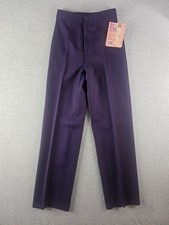 Vintage Levis Bend Over Pant Womens Straight Leg 12 Purple Trousers 24x31 New