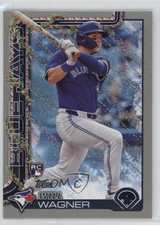 2025 Topps Holiday Holiday Silver Glitter Will Wagner #H108 08rm