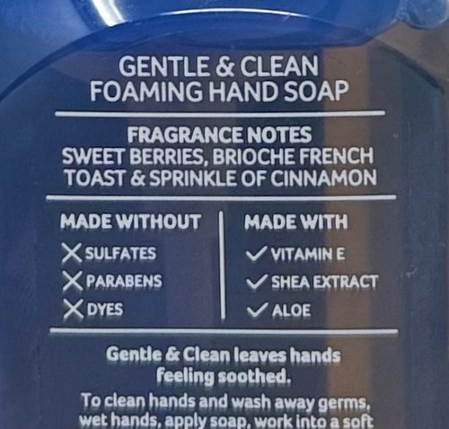5 BATH & BODY WORKS WILDBERRY FRENCH TOAST GENTLE CLEAN FOAMING HAND SOAP WASH - Picture 5 of 5