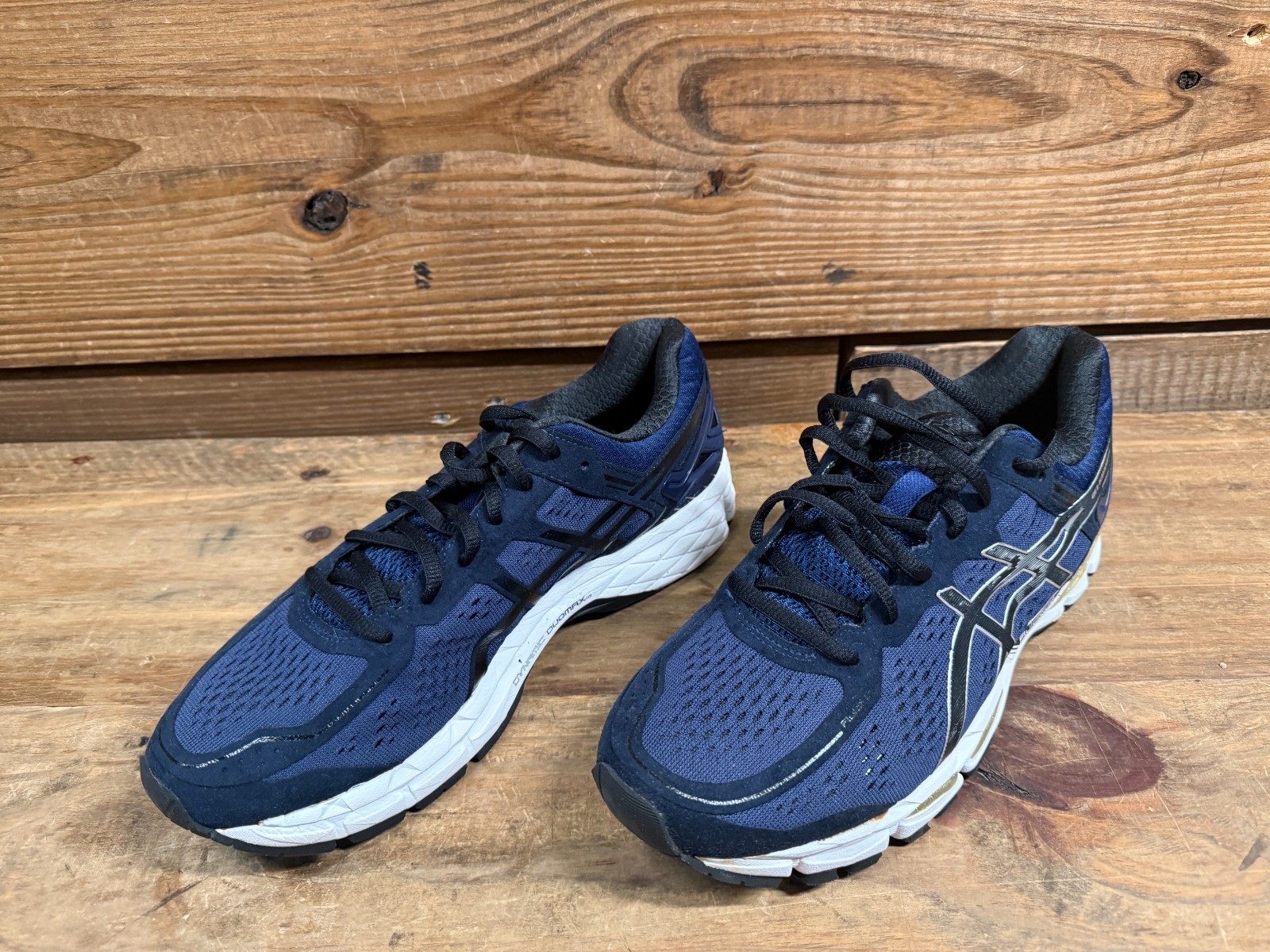 Asics Gel Kayano 22 Men Running Shoes Size 8.5 Mediterranean/Black/Silver NEW thumbnail 4