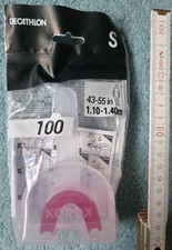 K11 Decathlon Zahnschutz Mouthguard FH100 S 43-55 in 1.10-1.40 m, Pink Korok, S-