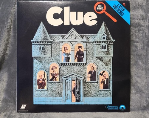 Laserdisc LD CLUE DER FILM CURRY LLOYD MULL ERWEITERTES SPIEL SELTEN GETESTET FUNKTIONIERT