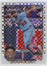 2023 Topps Chrome X-Fractor Royce Lewis #51 uk2