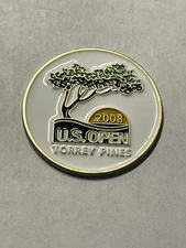 2008 U.S. Open Championship 1" Coin Style Golf Marker - Tiger Woods - A Beauty!