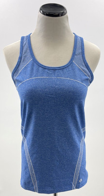 GAP FIT Womens Athletic Tank Top Racerback Size Large Blue