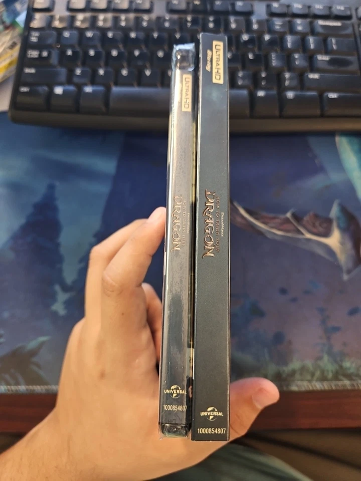 How to Train Your Dragon 2025 4K Ultra HD UHD + Blu-Ray Slipcover BRAND NEW - Image 3 of 4