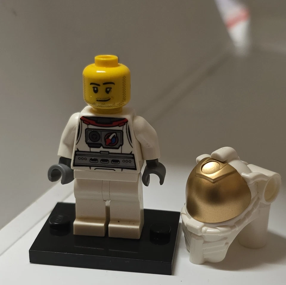 LEGO Space Port Utility Astronaut (Minifigure, CTY0568, Lego City, 60080, 60078) - Image 2 of 4