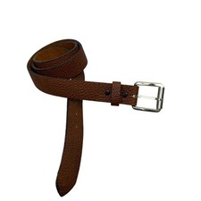 Levi's Belt Mens 40 Brown Vintage Made in USA Leather Textured Buckle