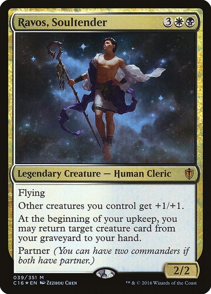 Ravos, Soultender Commander 2016 39 FOIL Near Mint
