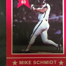 Star 1983 Mike Schmidt Baseball Card Set 15 Cards Phillies Checklist