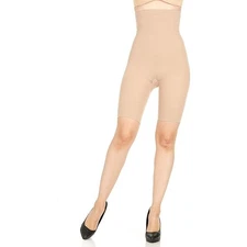 NEW Assets by Sara Blakely Sensational Shaper High Waist Mid-Tight Nude Size 1
