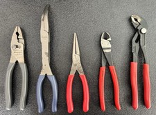 Snap-On & Knipex Mechanic’s Pliers - Lot Of 5
