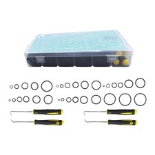 LABLT 1086Pcs Nitrile Rubber O-Ring Assortment Set 32 Sizes Diameter 1/8"-2" SAE