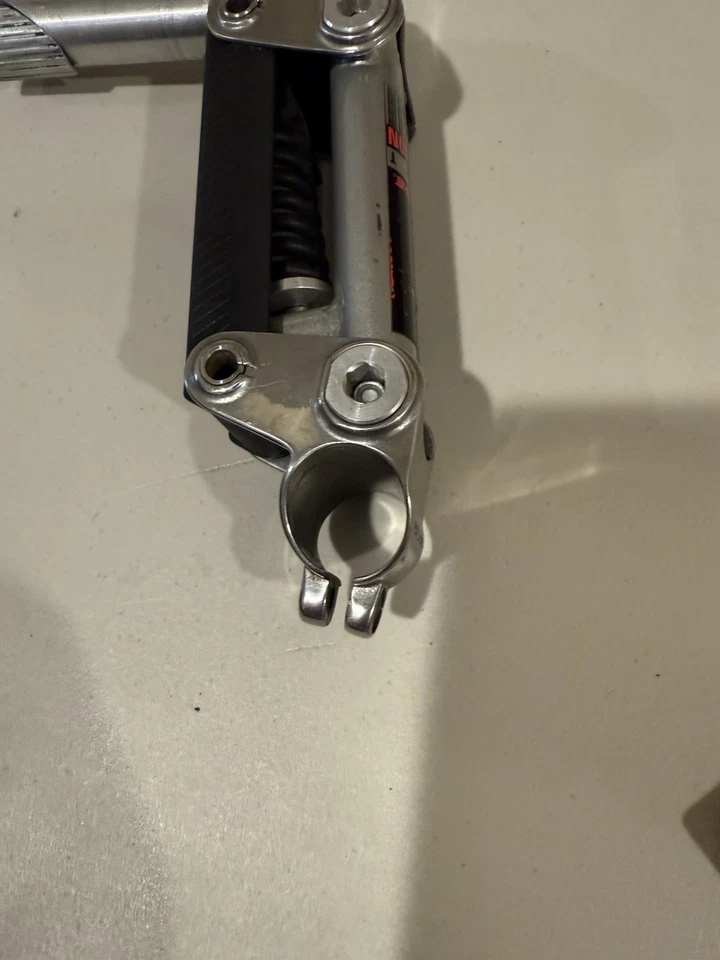 Vástago de suspensión delantera vintage MTB Softride 22 pluma 25,4 abrazadera 160 mm Foto 3 de 4