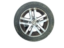 Volkswagen Touran MK1 16" Alloy Wheel with Tyre 5mm 205/55/16 1K0601025BM