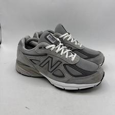 New Balance 990v4 Castlerock Men's 8 Wide 4E M990GL4 Made in USA Gray Suede