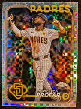 2024 Topps Chrome Update Jurickson Profar X-Fractors San Diego Padres #USC180