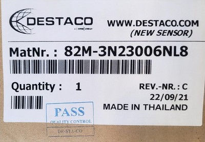 Destaco 82M-3N23006NL8 Power Hold-Down Toggle Clamps: Bar End Type