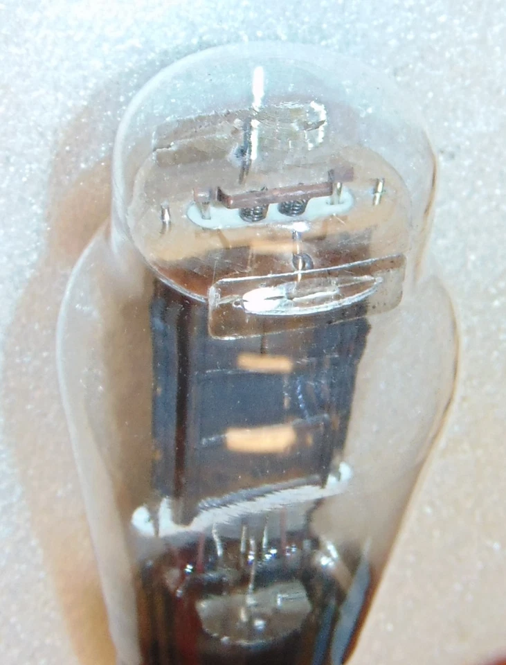 TUNG-SOL VT-25 NOS TUBE GIANT FOIL GETTER 210_UX-Triode = 10 = CV603 VINTAGE USA - Bild 3 von 4