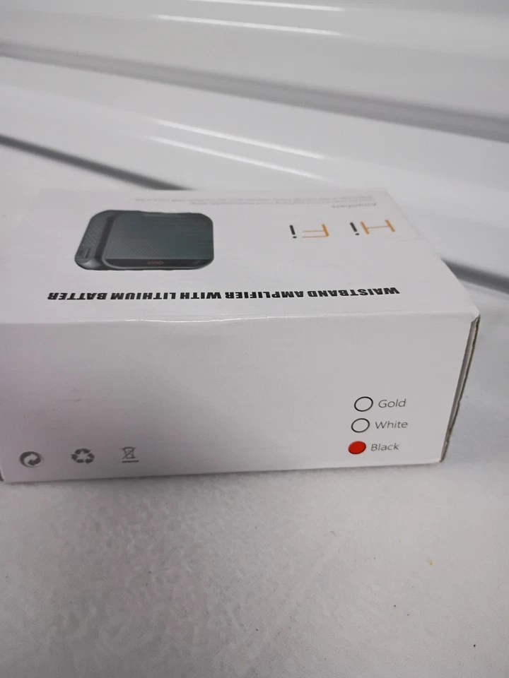 Amplificador de cintura Hi Fi con batería de litio 8w 3 pulgadas Woofer Bass Foto 2 de 3