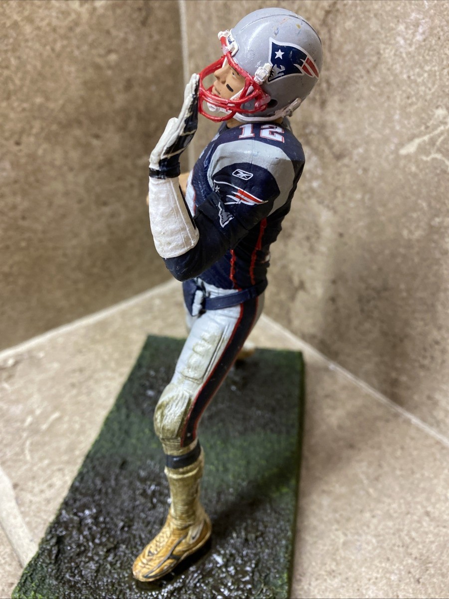 Mcfarlane Tom Brady New England Patriots Blue Jersey DIRTY VARIANT