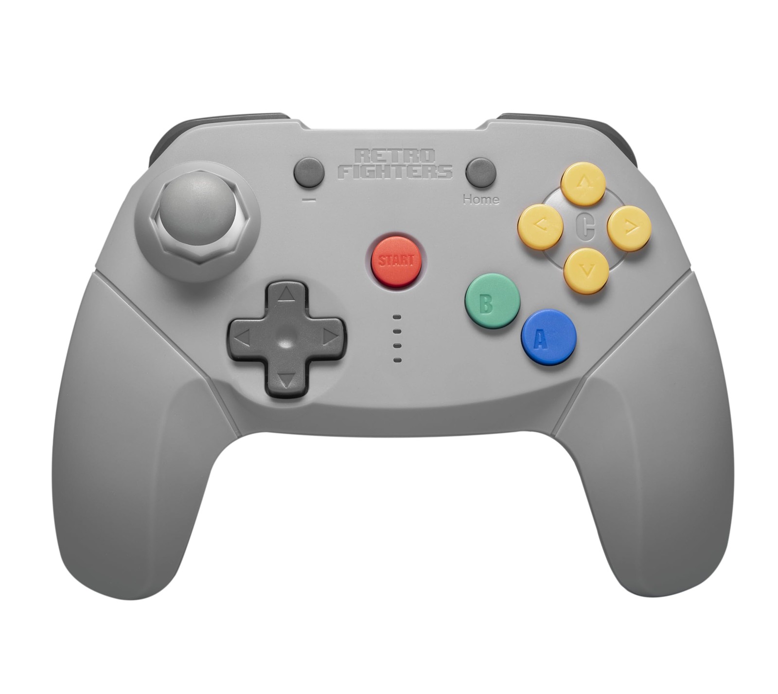 Finis les câbles trop courts avec Brawler64 Nintendo Switch Wireless Bluetooth NSO Grey