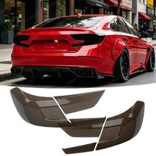 Fit For Honda Accord 10th Gen Tail Light Guard Decor Cover Smoked Black 18-22 Fit For Honda Accord 10th Gen Tail Light Guard Decor Cover Smoked Black 18-22