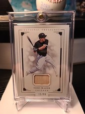 2016 National Treasures Todd Frazier Game Used Bat Relic #/99
