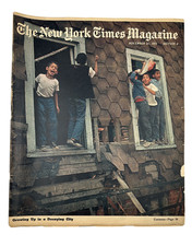 The New York Times Magazine November 21, 1971 New York City Decay Cover The New York Times Magazine November 21, 1971 New York City Decay Cover