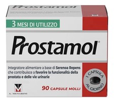 Prostamol 90 Capsule Molli 3 Mesi Integratore Alimentare a base Serenoa repens