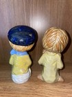 Vintage National Silver Company Nagoya Japan 1970s  Stoneware Pottery Figurines  — photo 3